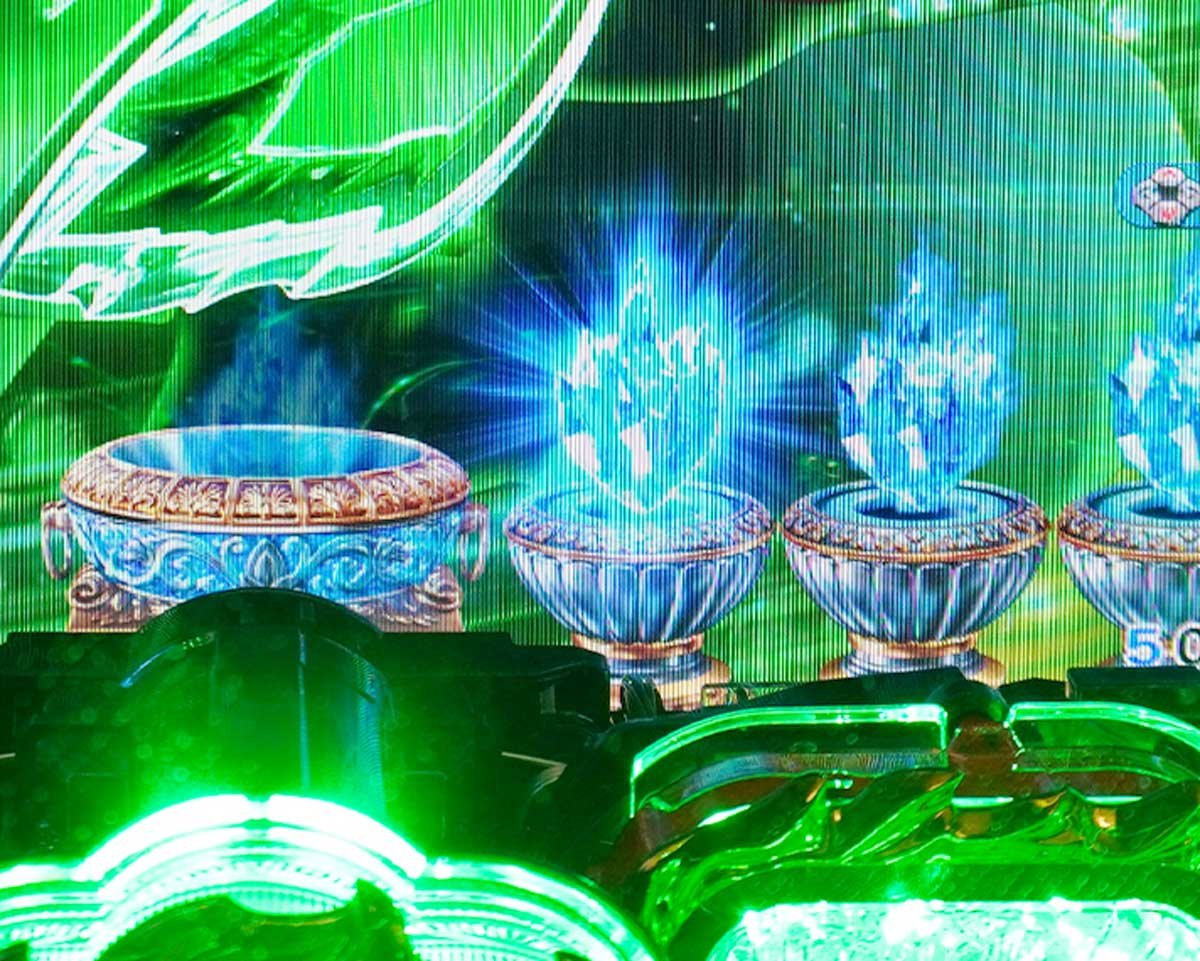 eフィーバーキン肉マン　RUSH中のカスタム信頼度・占有率　先読みカスタム　先読み点滅保留