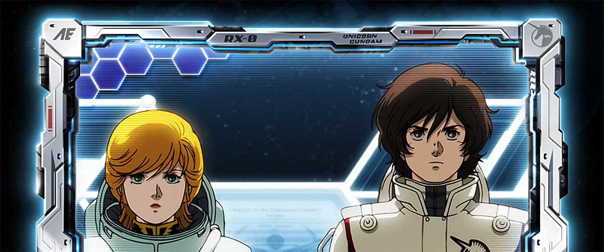 Ｌパチスロ 機動戦士ガンダムユニコーン 覚醒DRIVE　ウィンドウ　バナージ＆ミネバ