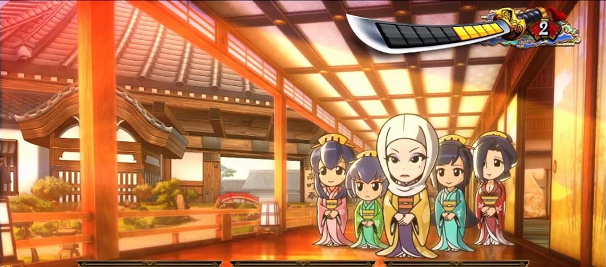 真打 吉宗　通常時のステージ　大奥