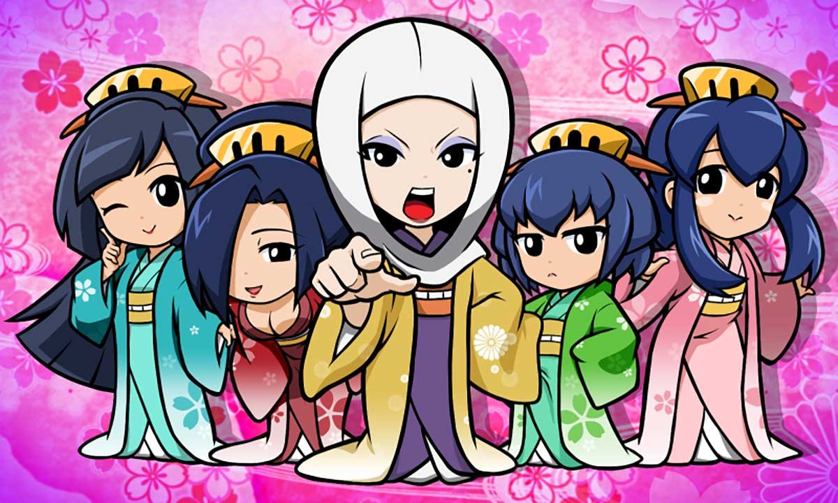 真打 吉宗　サブ液晶（御白州ビジョン）　大奥　5人