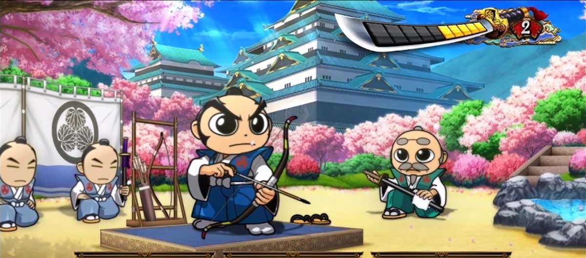 真打 吉宗　朝一　修練場ステージ