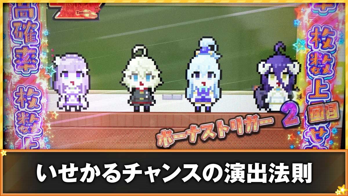 A-SLOT+ 異世界かるてっと BT　いせかるチャンスの演出法則