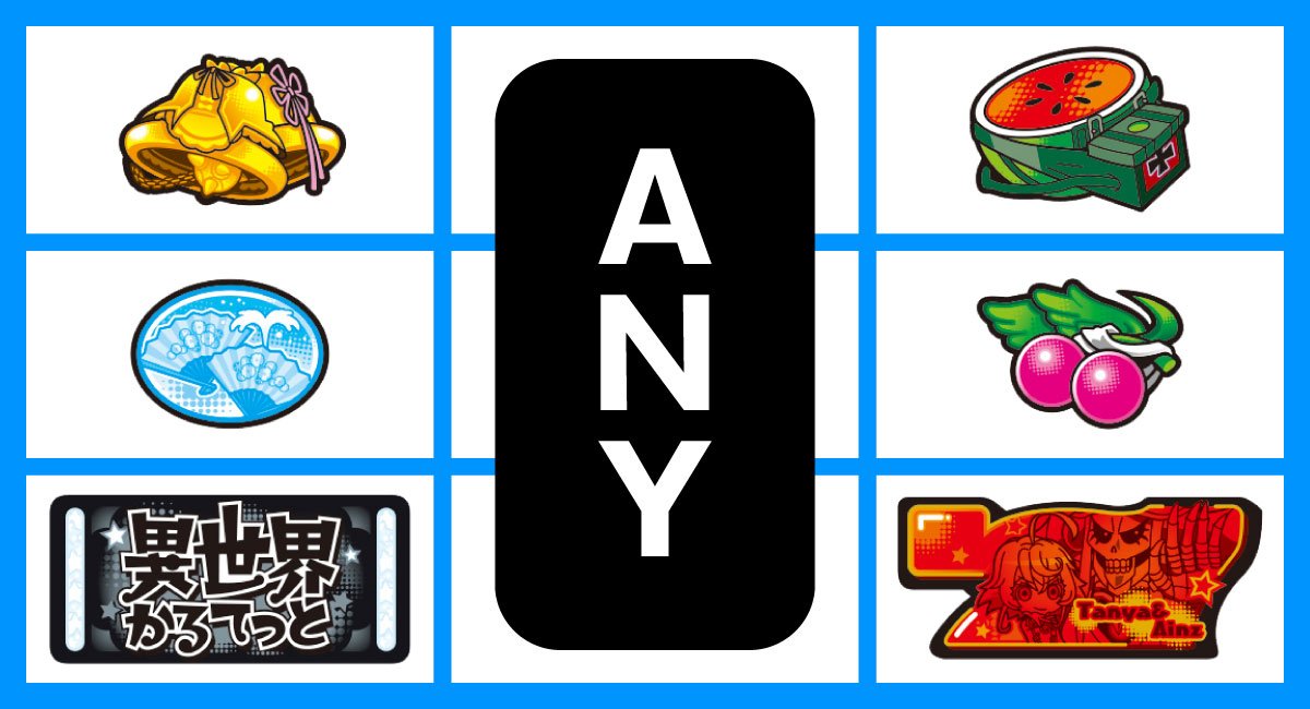 A-SLOT+ 異世界かるてっと BT　ハサミ　ゲチェナ　リーチ目