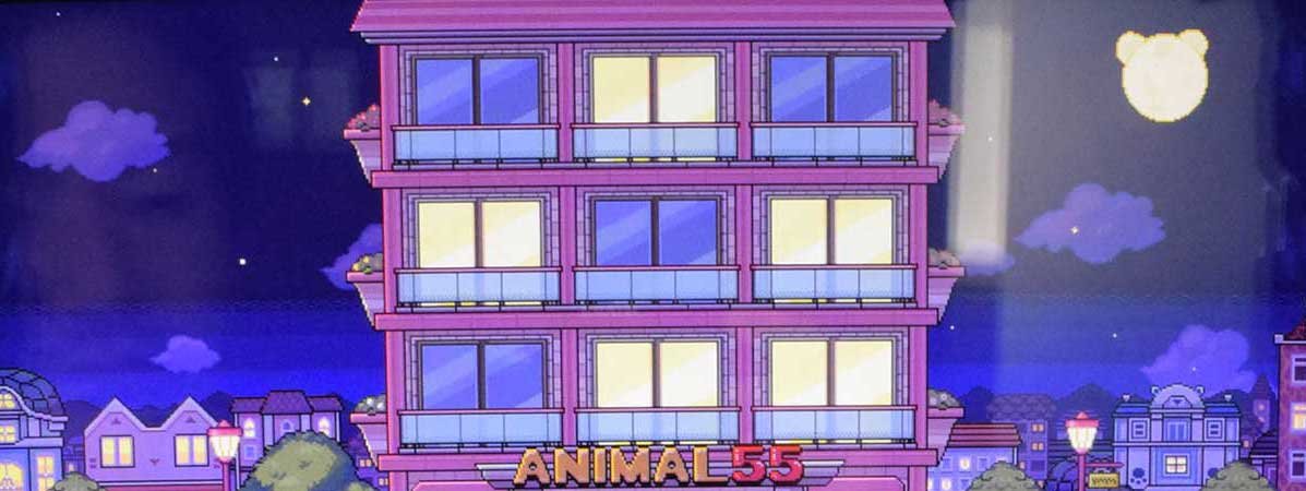 アニマルスロット ドッチ　通常ステージ　夜