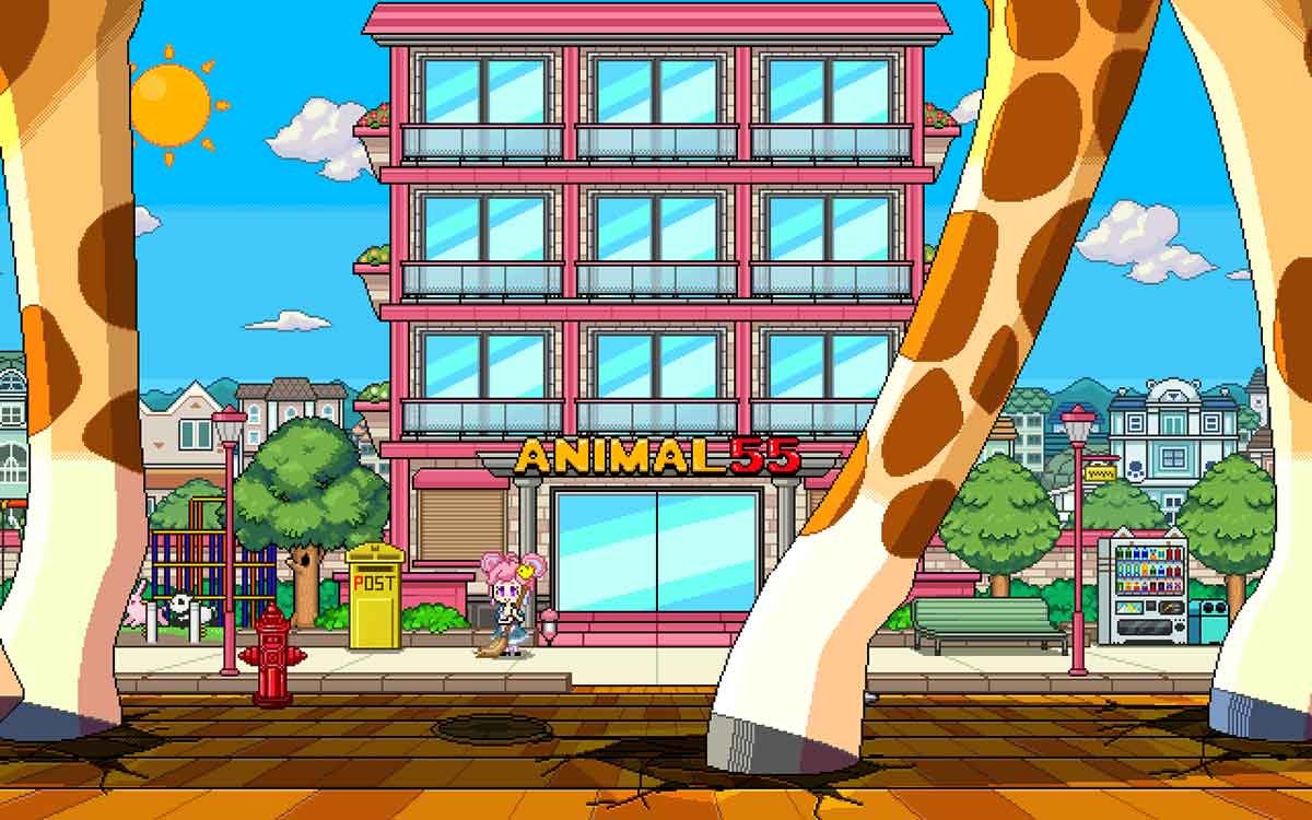 アニマルスロット ドッチ　通常時　デカキリン