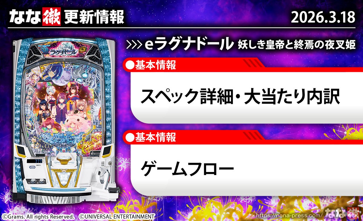 eラグナドール 妖しき皇帝と終焉の夜叉姫　更新情報