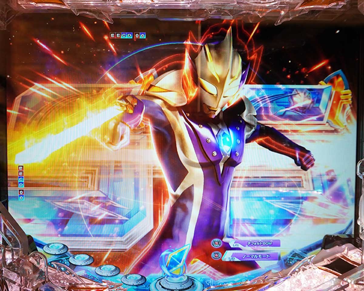 Pウルトラマンメビウス デカヘソ 319　通常時の演出法則　テンパイ図柄法則や信頼度