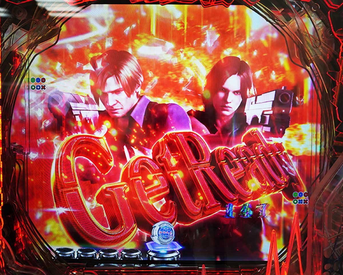 e バイオハザード6　通常時の演出情報　注目演出信頼度　武器カットイン予告