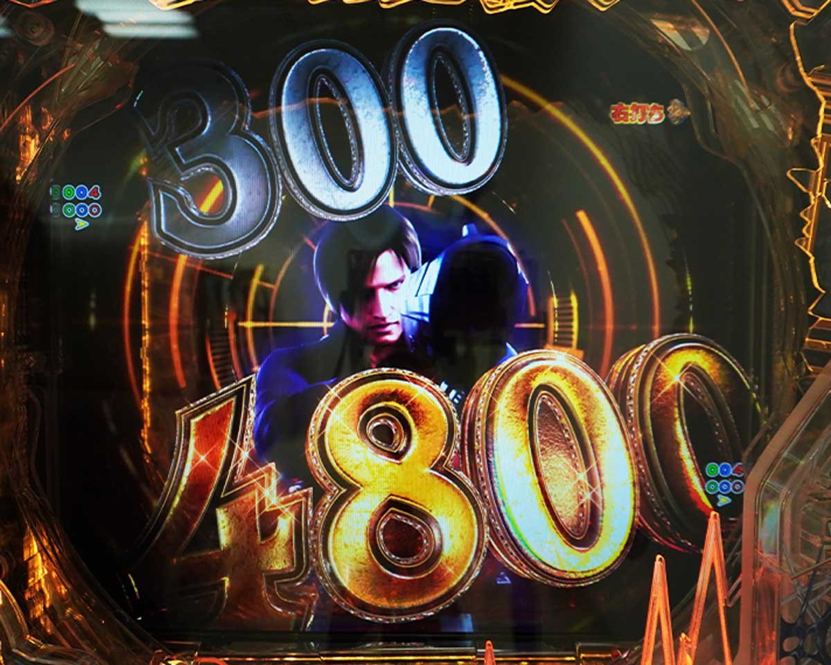 e バイオハザード6　演出情報　大当たり・図柄揃い詳細　RUSH中　INFECT BONUS　一撃ジャッジ告知