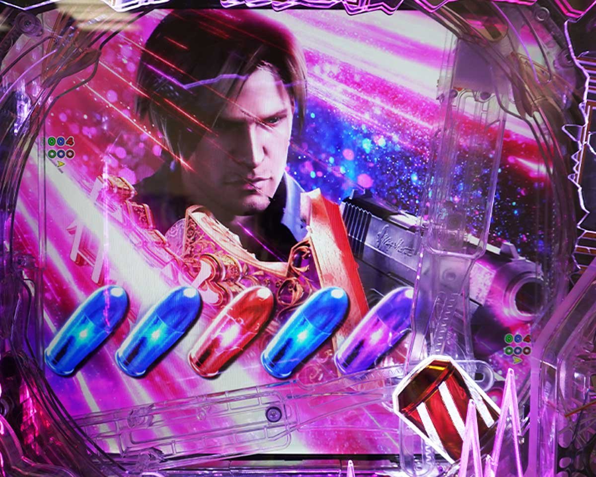 e バイオハザード6　演出情報　大当たり・図柄揃い詳細　RUSH中　INFECT BONUS