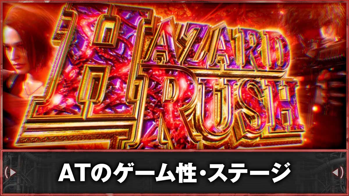スマスロ バイオハザードRE:3　AT「ハザードラッシュ」　TOP画像