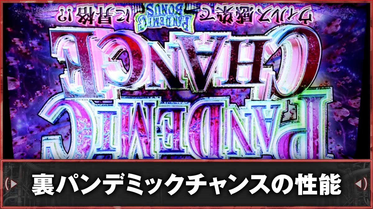 スマスロ バイオハザードRE:3　裏パンデミックチャンス　TOP画像