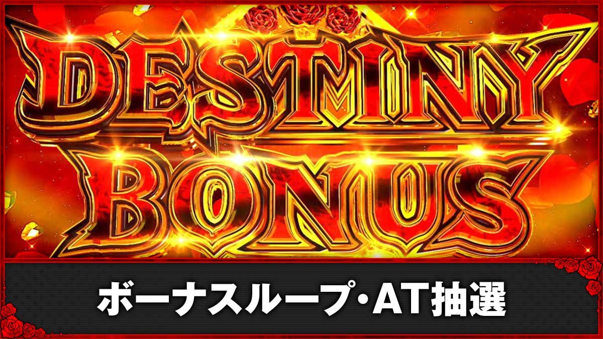 Ｌタクトオーパス デスティニー　デスティニーボーナス　当選画面