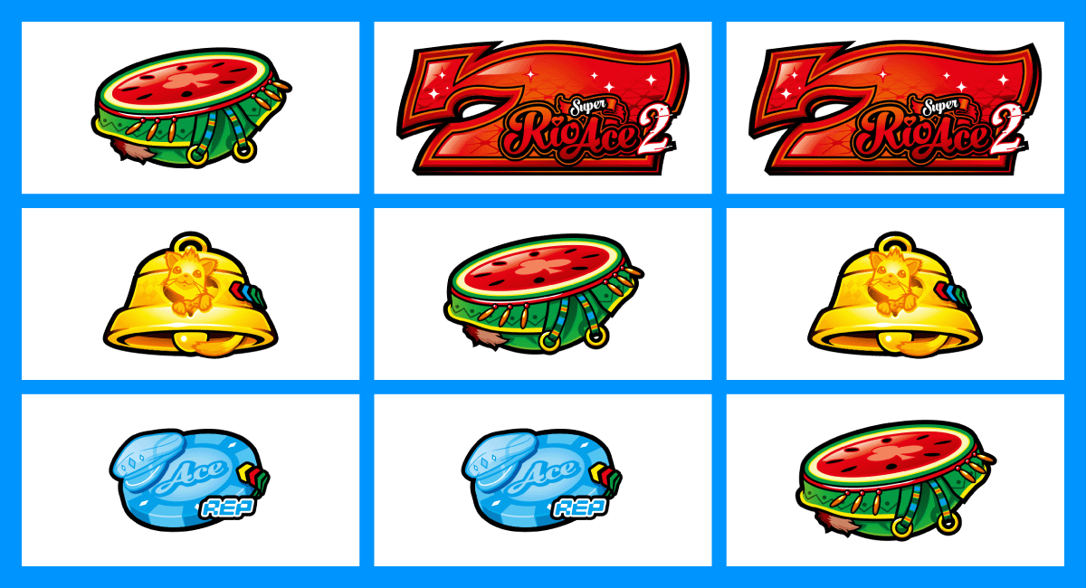 スマスロスーパーリオエース2　停止形　スイカ