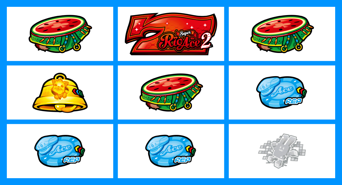 スマスロスーパーリオエース2　停止形　チャンス目