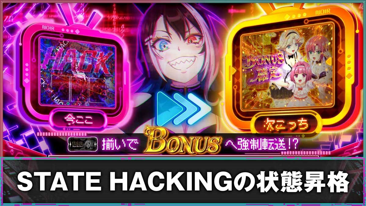 スマスロスーパーリオエース2　STATE HACKINGの状態昇格