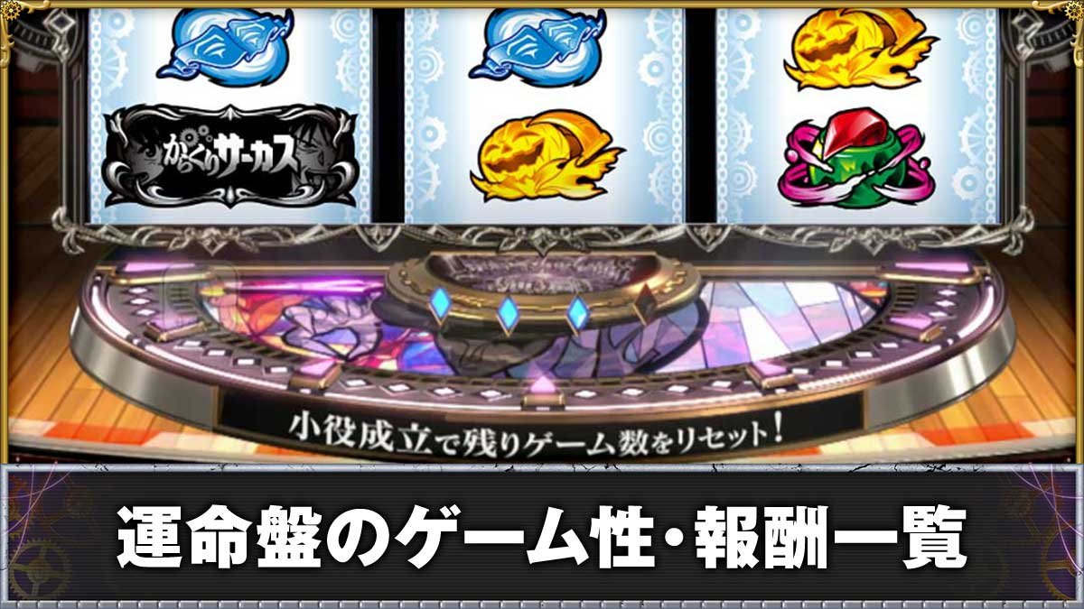 Lからくりサーカス2　通常時　運命盤　あるるかん