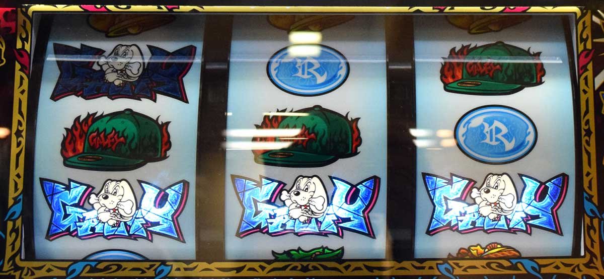 LBスロットGALFY　BIG　ガルフィー揃い