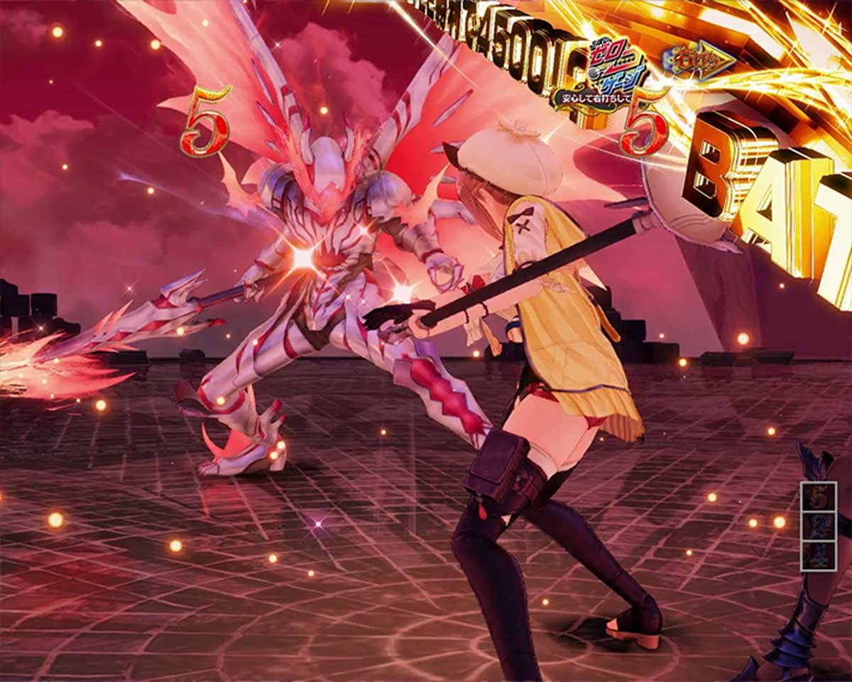 パチンコ ライザのアトリエ　最終決戦BATTLE中の裏ボタン詳細　蝕みの女王最終決戦