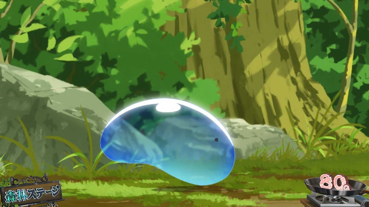 スマスロ とんでもスキルで異世界放浪メシ　通常時のステージ　キャラクター前兆ステージ　森林ステージ