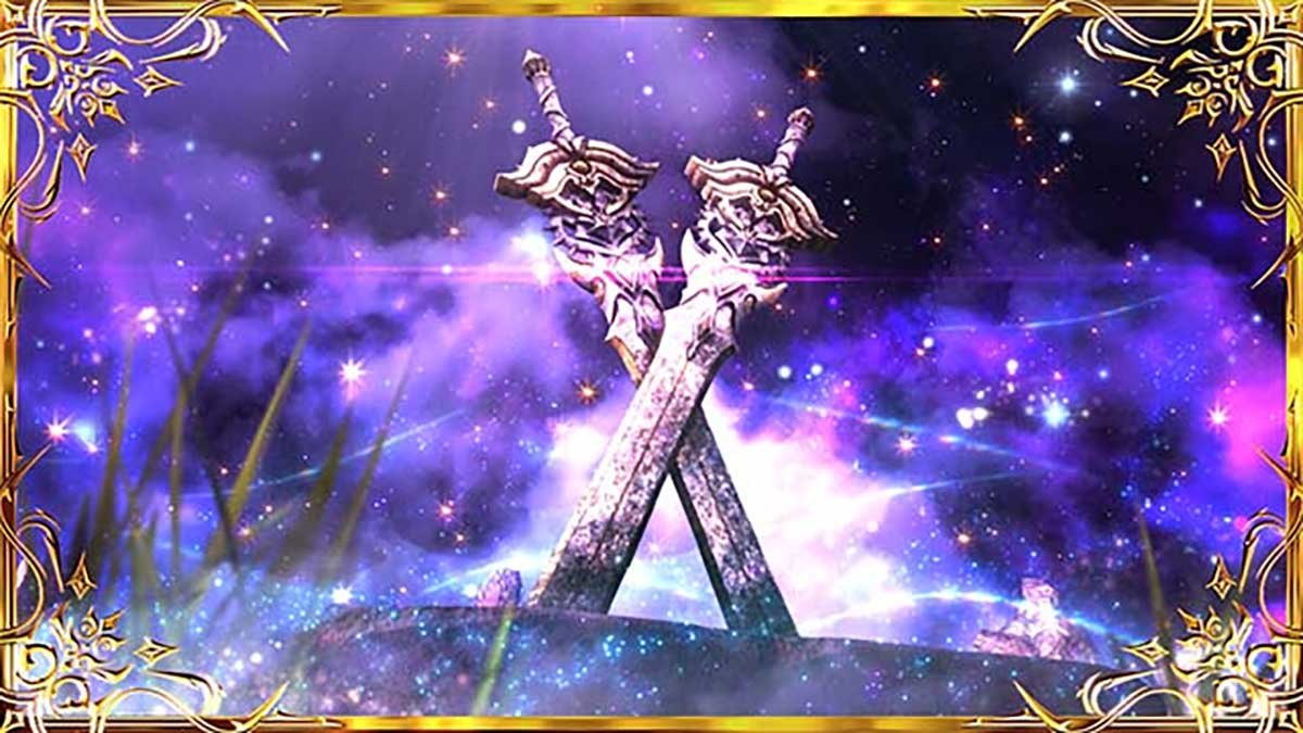 スマスロ ビッグドリーム THE GOLDEN PUSHER　（覚醒）ゴールデンチャレンジ終了画面　双剣