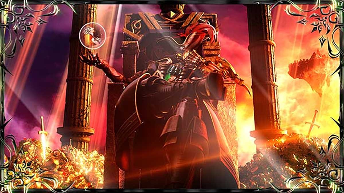 スマスロ ビッグドリーム THE GOLDEN PUSHER　終了画面　ギルガメッシュ③