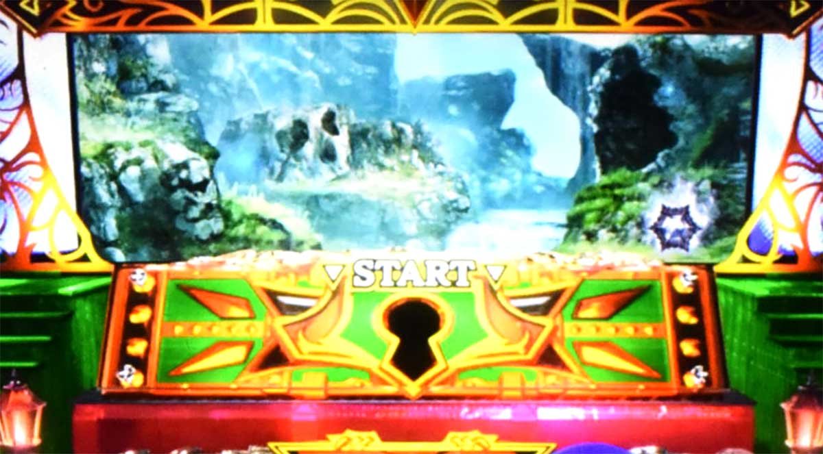 スマスロ ビッグドリーム THE GOLDEN PUSHER　通常時　保留　通常（白）