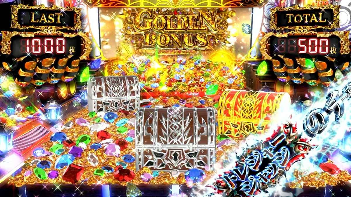 スマスロ ビッグドリーム THE GOLDEN PUSHER　AT　宝石高確