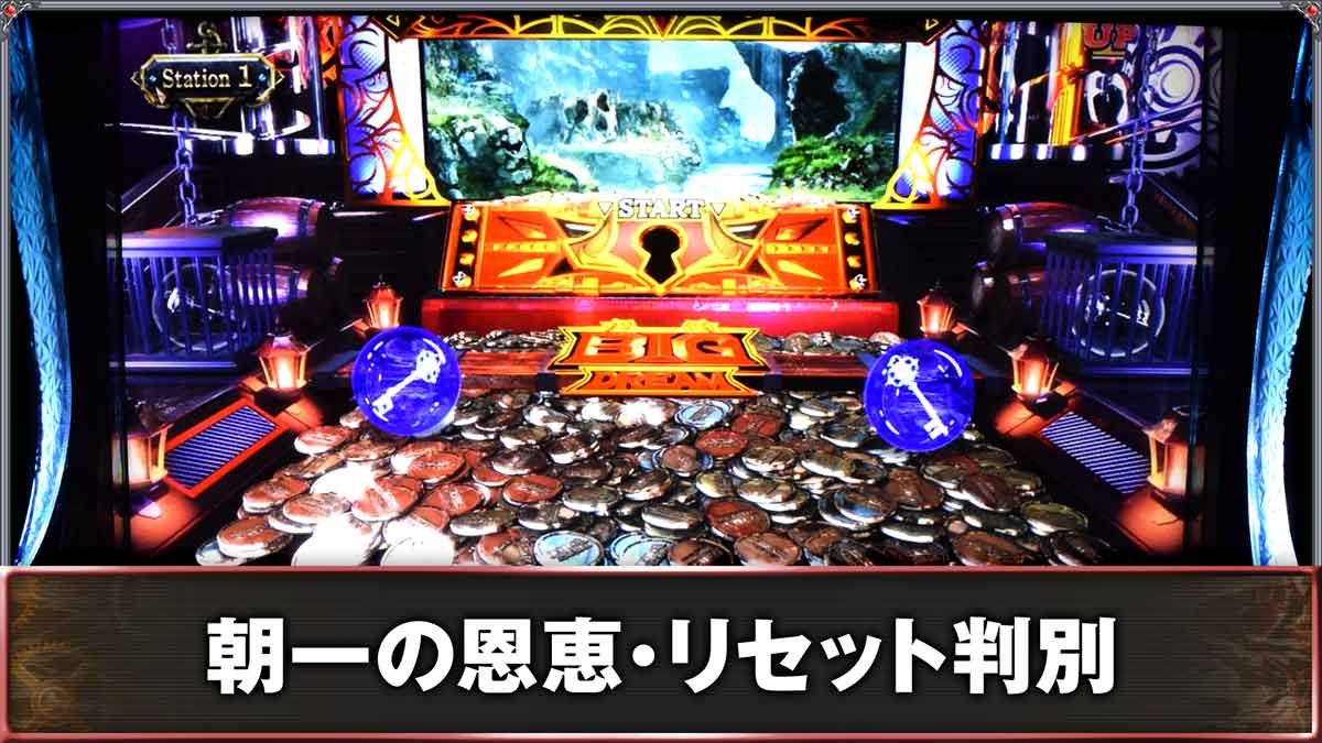 ビッグドリーム（スマスロ）】朝一・リセット（設定変更）時の恩恵