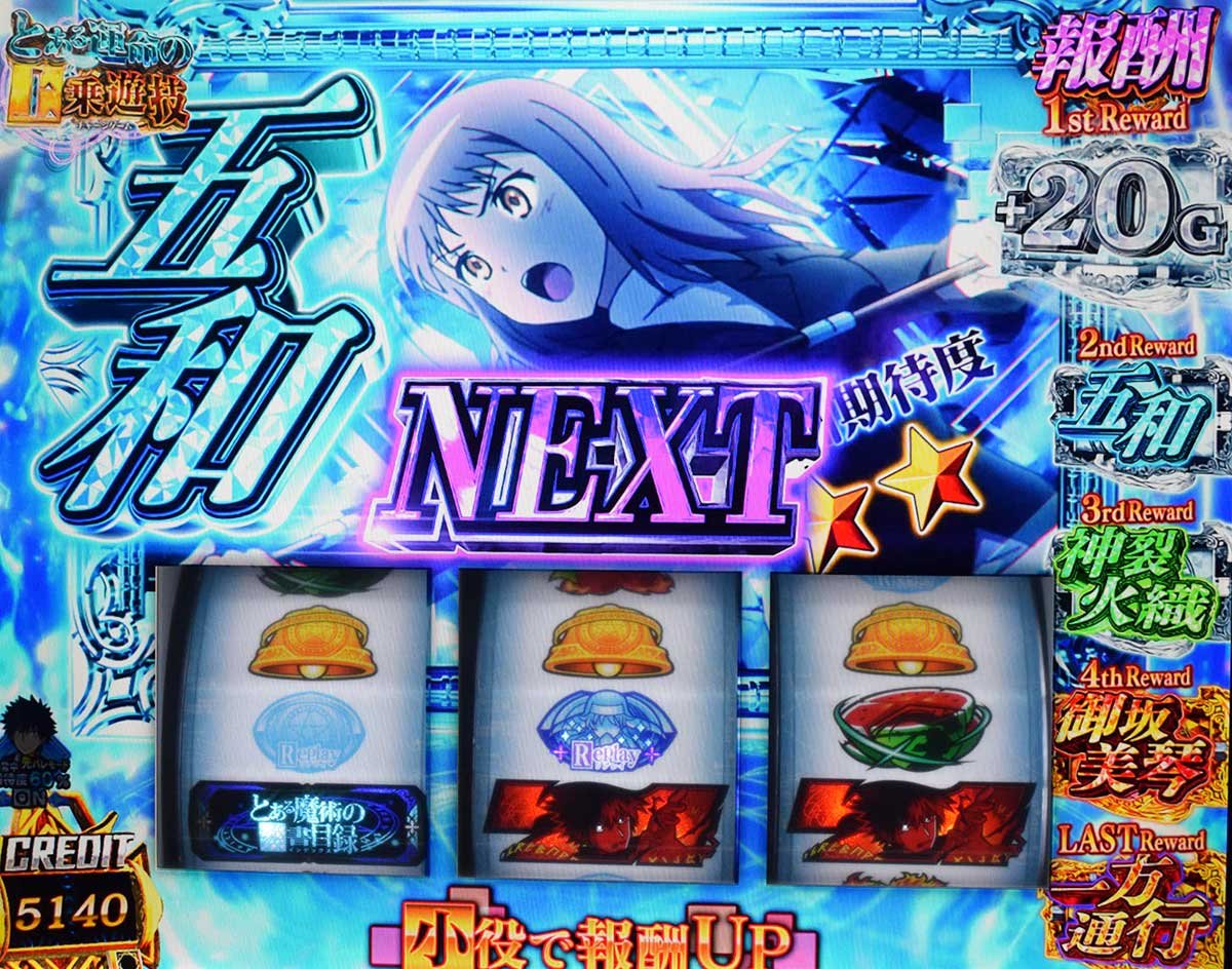スマスロ とある魔術の禁書目録2　とある運命の上乗遊技　NEXT