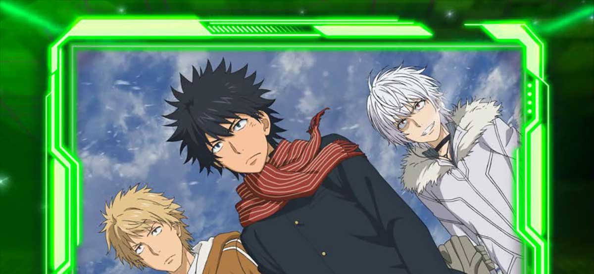 スマスロ とある魔術の禁書目録2　CZ終了画面　当麻＆浜面＆一方通行