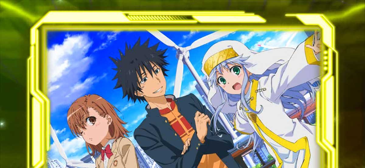 スマスロ とある魔術の禁書目録2　とある数値の加算行為・CZ終了画面　当麻＆美琴＆インデックス