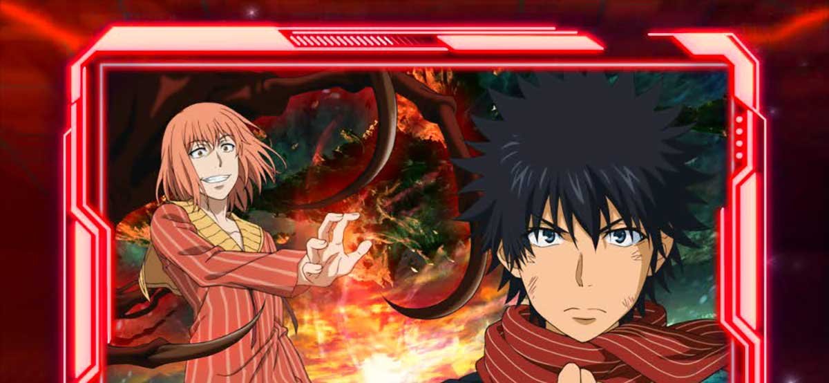 スマスロ とある魔術の禁書目録2　とある数値の加算行為・CZ終了画面　当麻＆フィアンマ