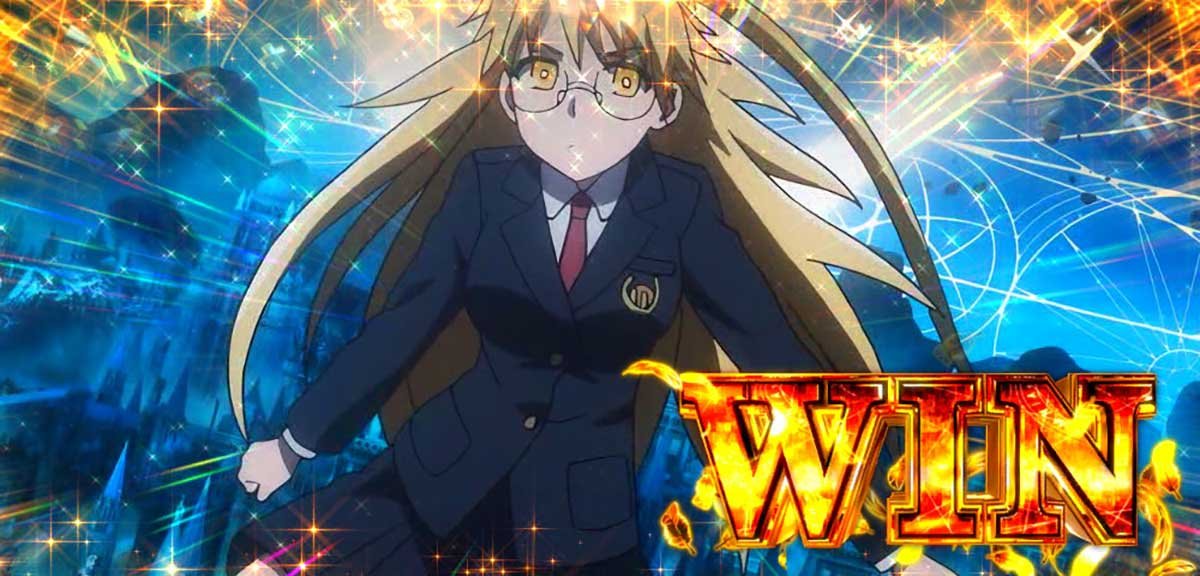 スマスロ とある魔術の禁書目録2　ガブリエルバトル　勝利画面