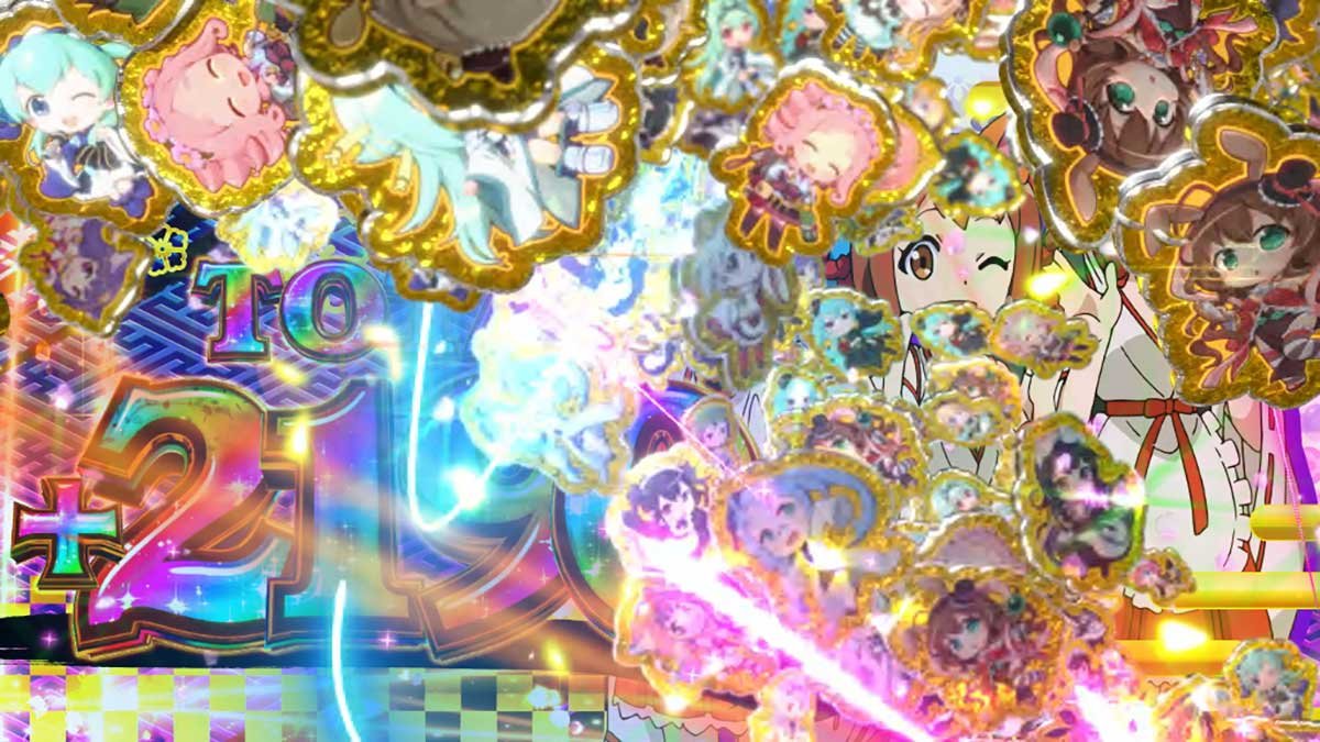 戦国コレクション6　裏ボタン　3人のコレクション　裏ボタン　スプラッシュ群
