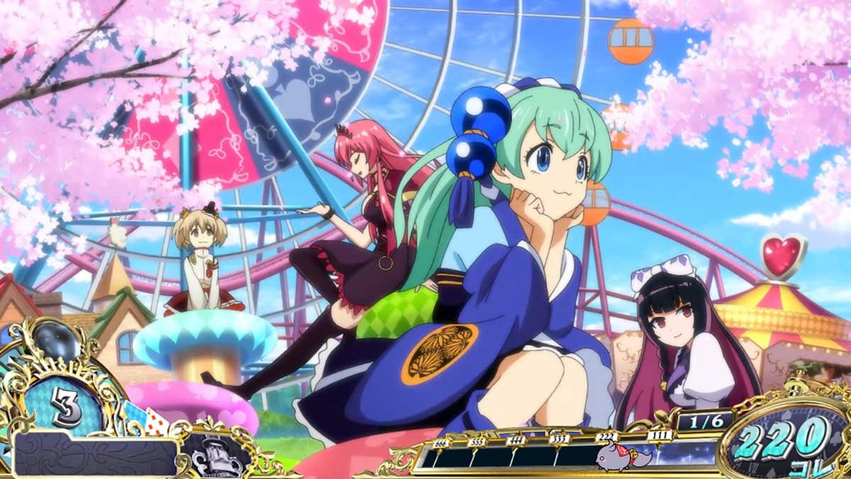 戦国コレクション6　通常時のステージ　春