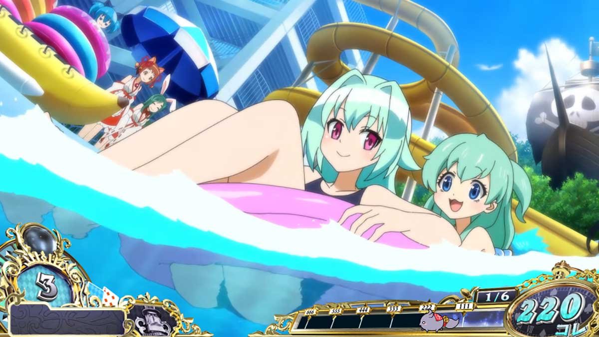 戦国コレクション6　通常時のステージ　夏