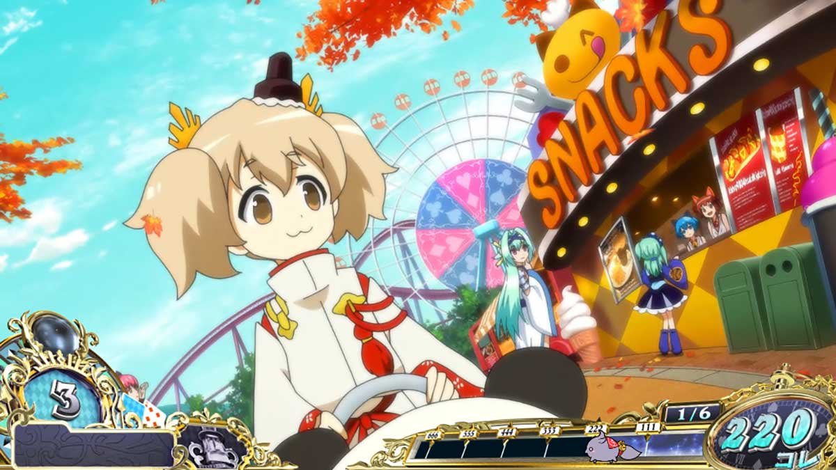 戦国コレクション6　通常時のステージ　秋