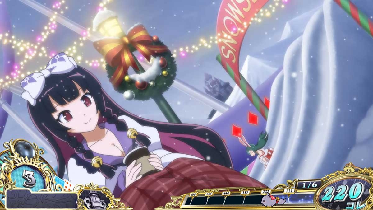 戦国コレクション6　通常時のステージ　冬
