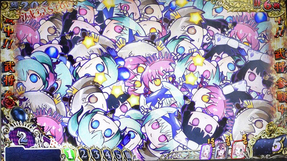 戦国コレクション6　AT「時幻城ラッシュ」 味方キャラ　ぬいぐるみ