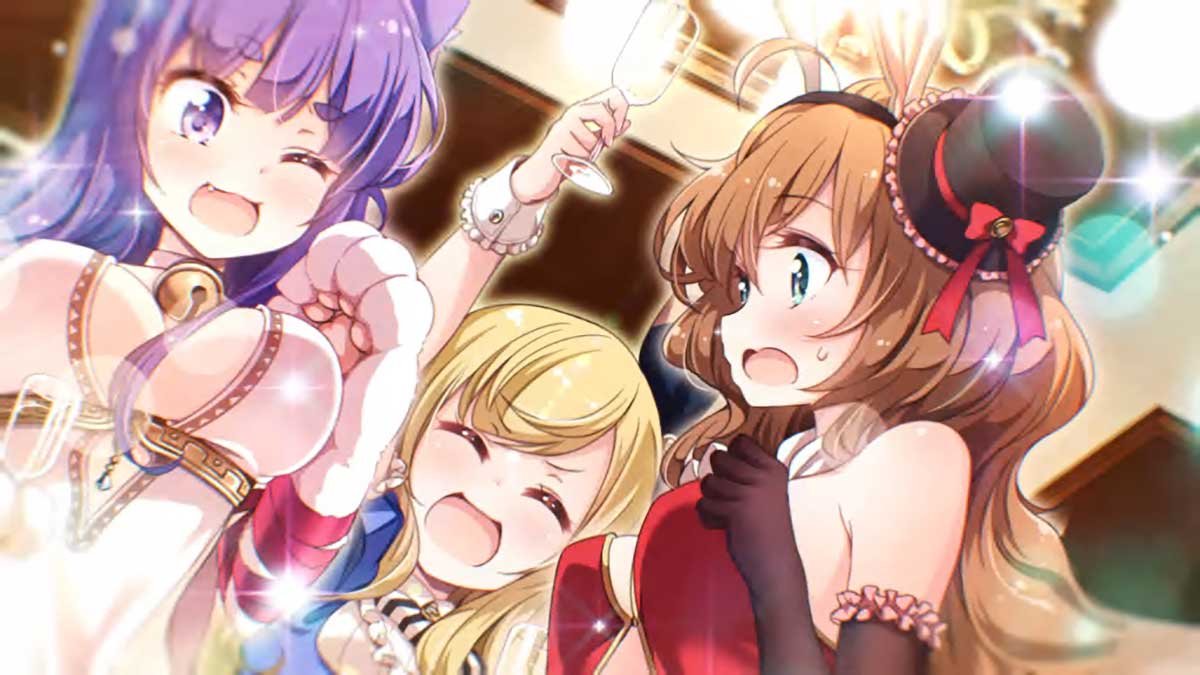 戦国コレクション6　AT終了画面　敵武将3人