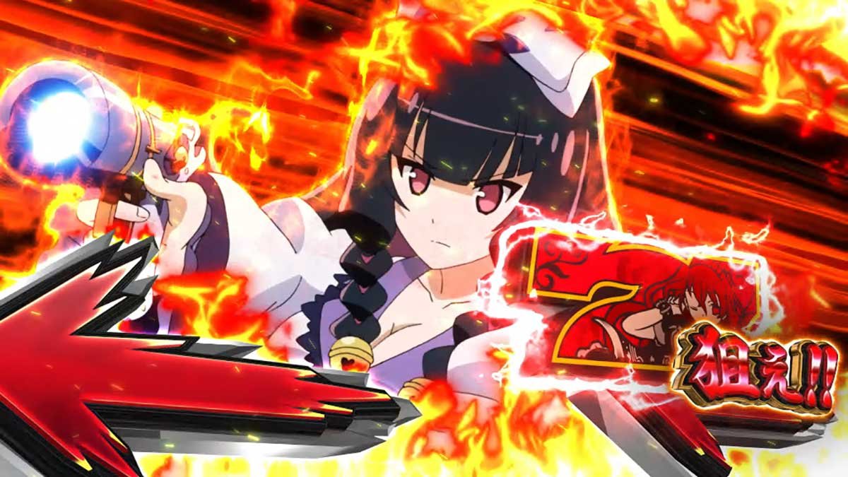 戦国コレクション6　AT「時幻城ラッシュ」　7を狙えカットイン　光秀（赤）