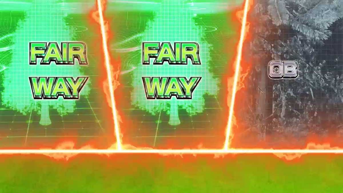 スマスロ BIRDIE WING -Golf Girls' Story-　基本ST　キャディーチャンス　パネル　FAIR WAY