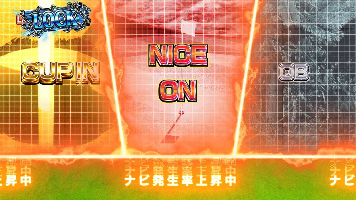 スマスロ BIRDIE WING -Golf Girls' Story-　キャディーチャンス　パネル選択