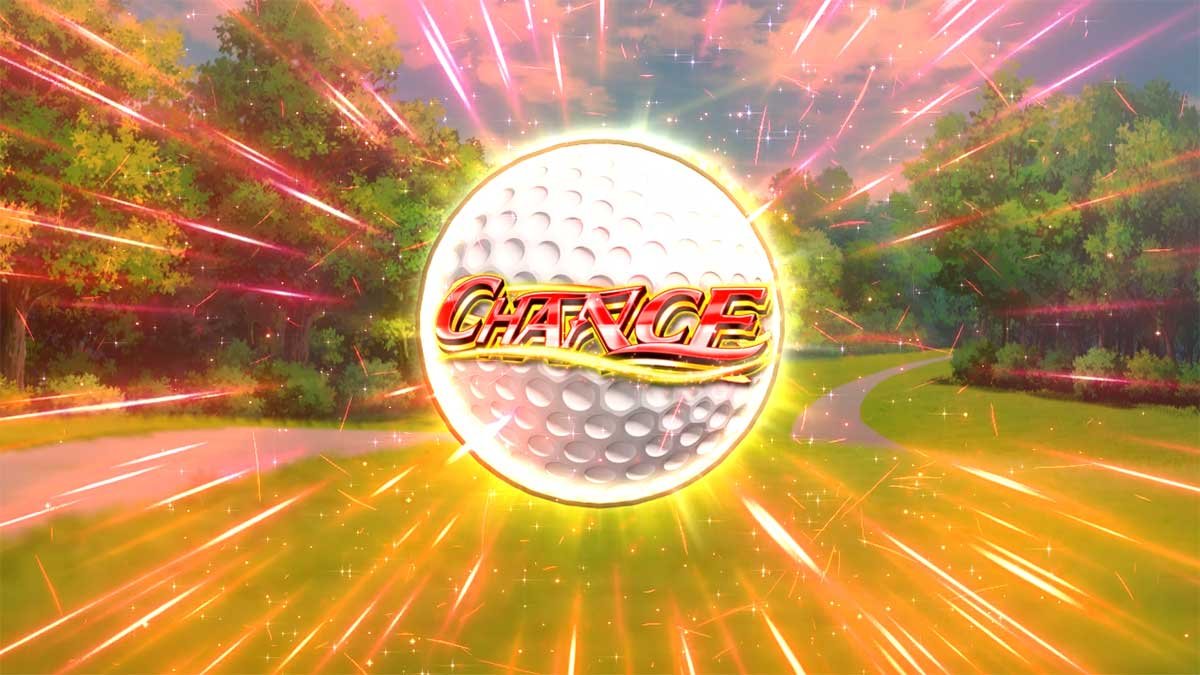 スマスロ BIRDIE WING -Golf Girls' Story-　スタンバイフェーズ　ゴルフボール　赤チャンス