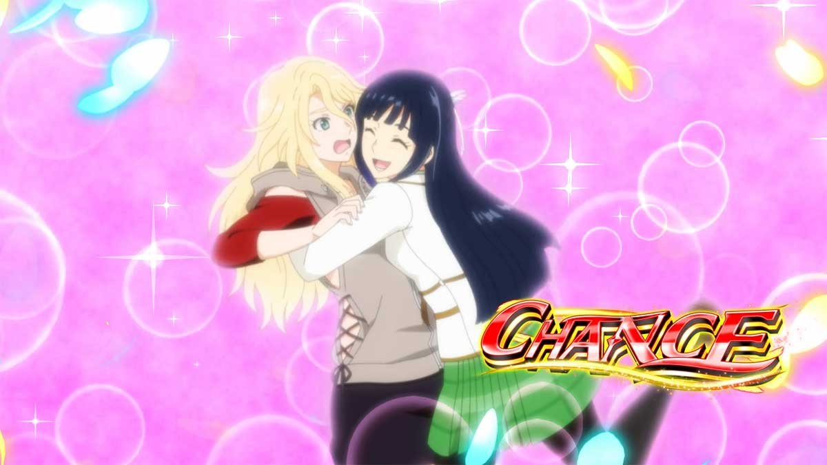 スマスロ BIRDIE WING -Golf Girls' Story-　バウンティクイーンボーナス　枚数上乗せ演出　百合演出　赤チャンス