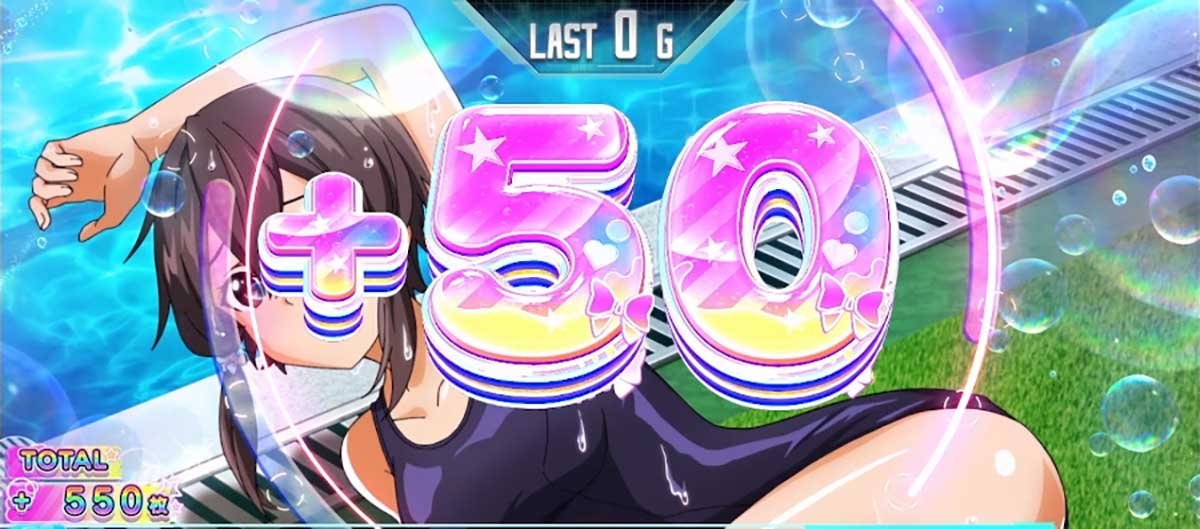 スロット ソードアート・オンラインⅡ　すくーるばんばんすぷらっしゅ　消化中