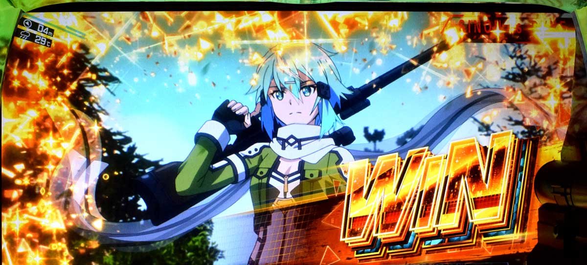 スロット ソードアート・オンラインⅡ　CZ当選