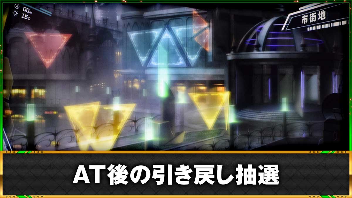 スロット ソードアート・オンラインⅡ　AT終了後の引き戻し抽選　TOP画像