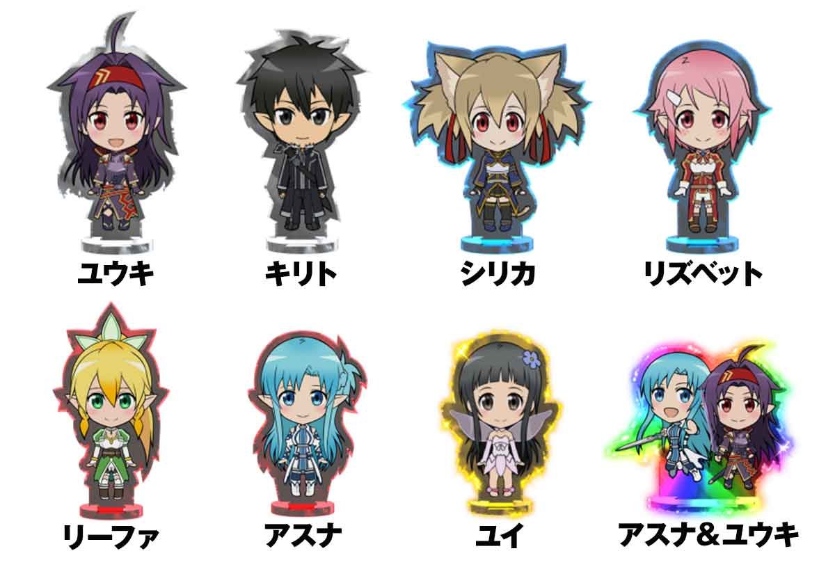スロット ソードアート・オンラインⅡ　エピソード「マザーズ・ロザリオ」　ミニキャラ示唆